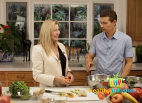 Making a Vision Salad with special guest Tatum ONeal