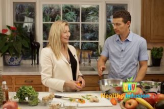 Making a Vision Salad with special guest Tatum ONeal